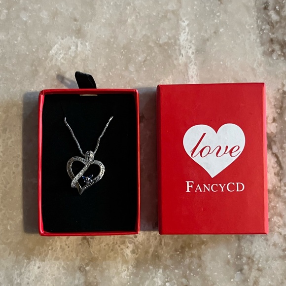 Love Heart Mother’s Necklace NIB “Always my mother forever my friend” - Picture 4 of 8